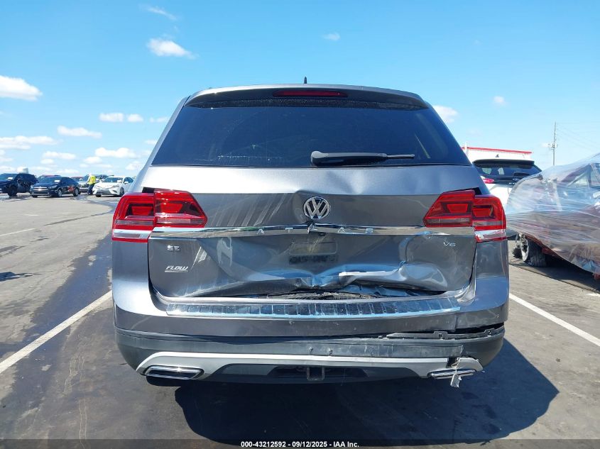 2019 Volkswagen Atlas 3.6L V6 Se VIN: 1V2DR2CA2KC584571 Lot: 43212592