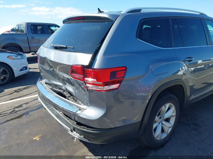 2019 Volkswagen Atlas 3.6L V6 Se VIN: 1V2DR2CA2KC584571 Lot: 43212592