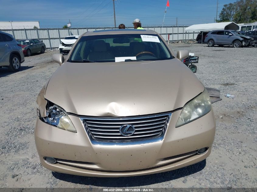 2008 Lexus Es 350 VIN: JTHBJ46G982162905 Lot: 43212594