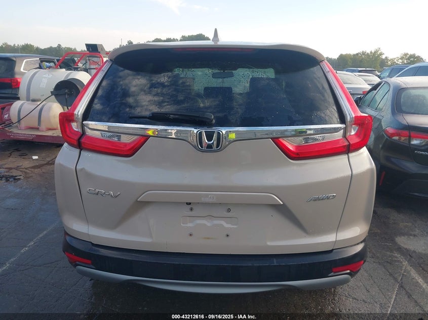 2017 HONDA CR-V EXL - 5J6RW2H87HL022027