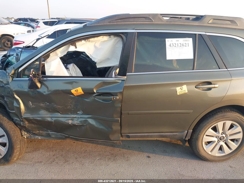 2015 SUBARU OUTBACK 2.5I PREMIUM 4S4BSBDCXF3213365