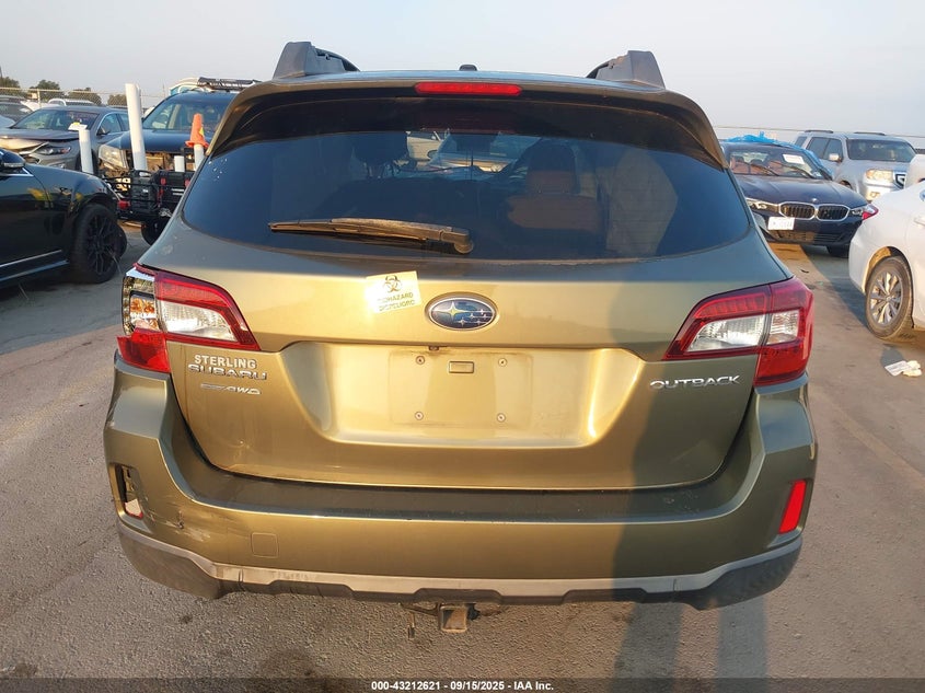 2015 SUBARU OUTBACK 2.5I PREMIUM 4S4BSBDCXF3213365