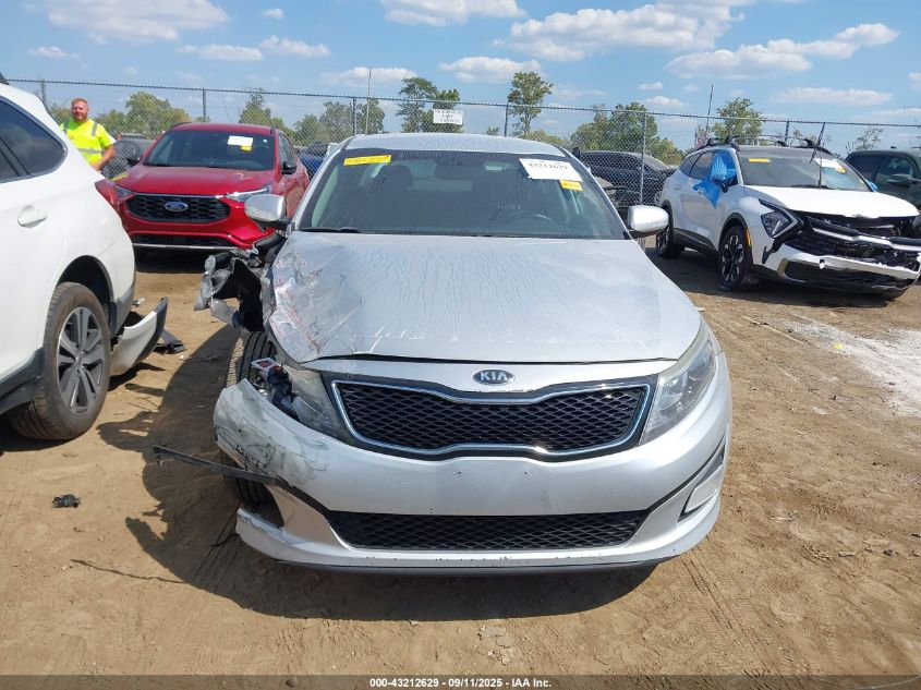 2015 Kia Optima Lx VIN: 5XXGM4A70FG486340 Lot: 43212629