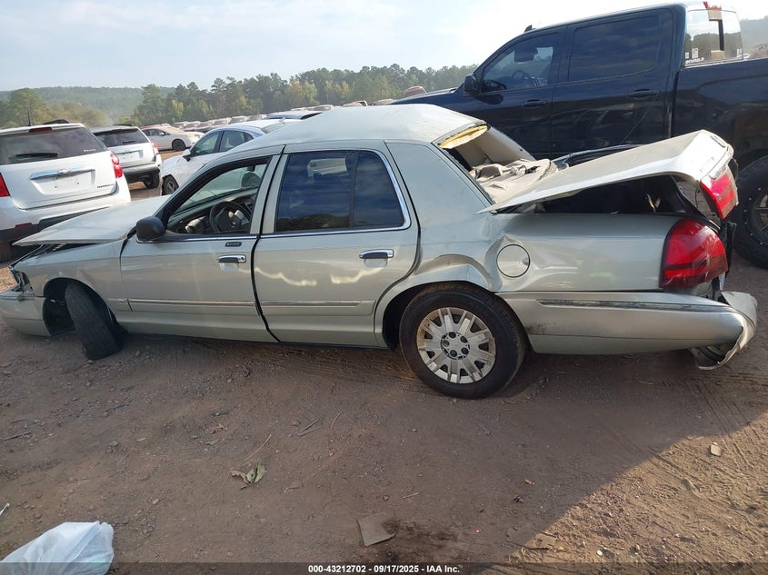2005 Mercury Grand Marquis Gs VIN: 2MEFM74W85X618499 Lot: 43212702