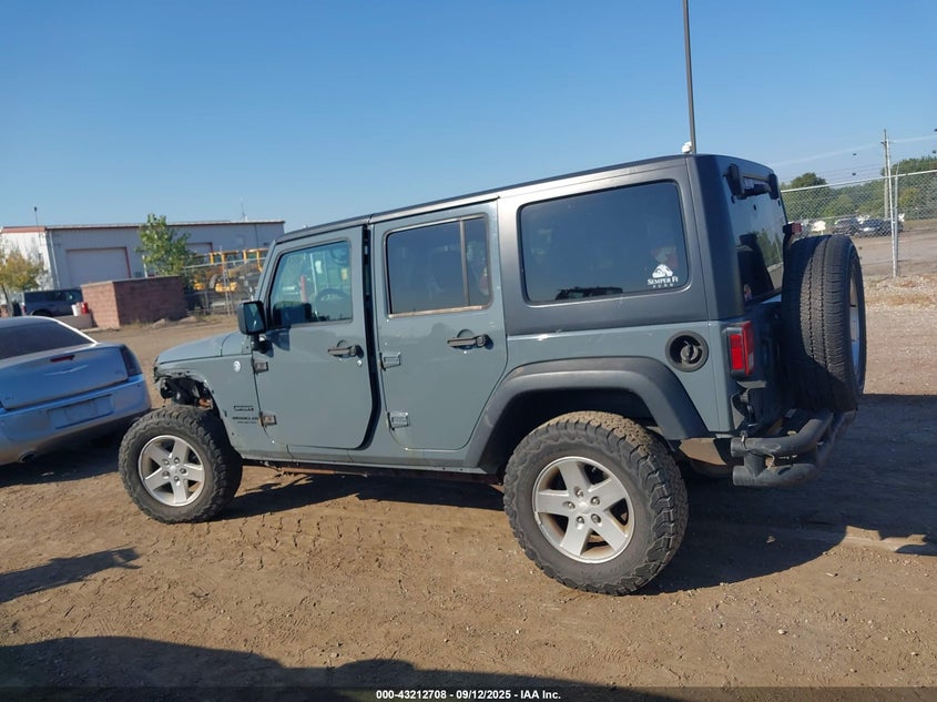 2014 JEEP WRANGLER UNLIMITED SPORT - 1C4BJWDG8EL218600