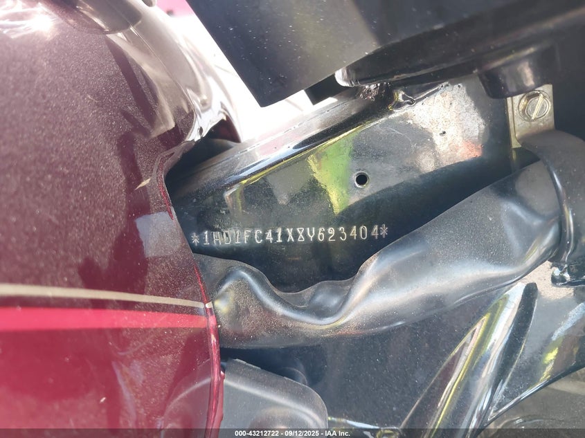 2008 Harley-Davidson Flhtcui VIN: 1HD1FC41X8Y623404 Lot: 43212722