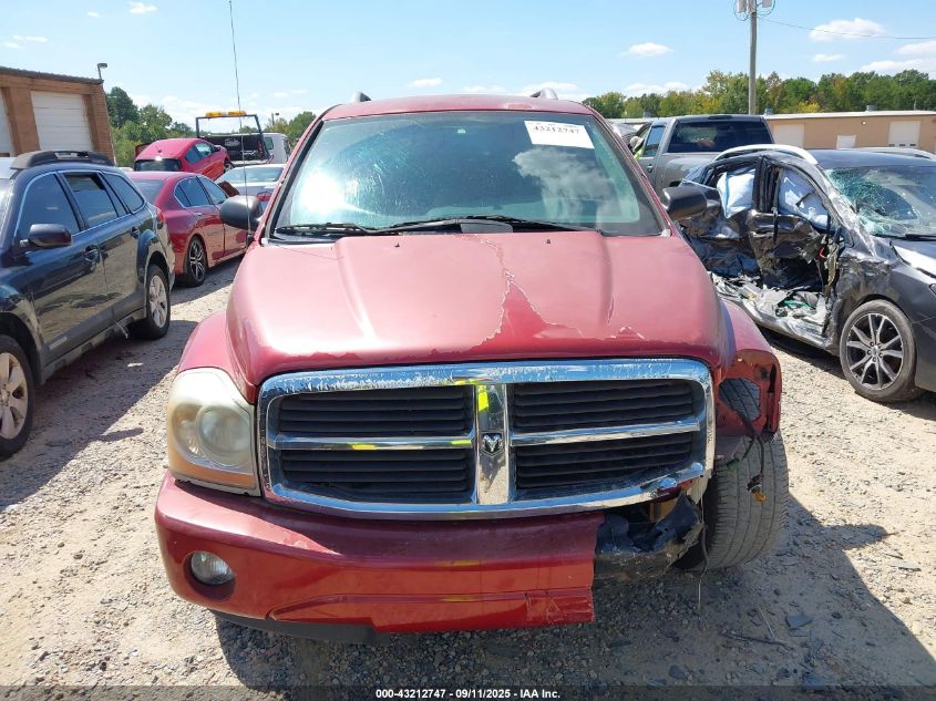 2006 Dodge Durango Slt VIN: 1D4HD48N76F138786 Lot: 43212747