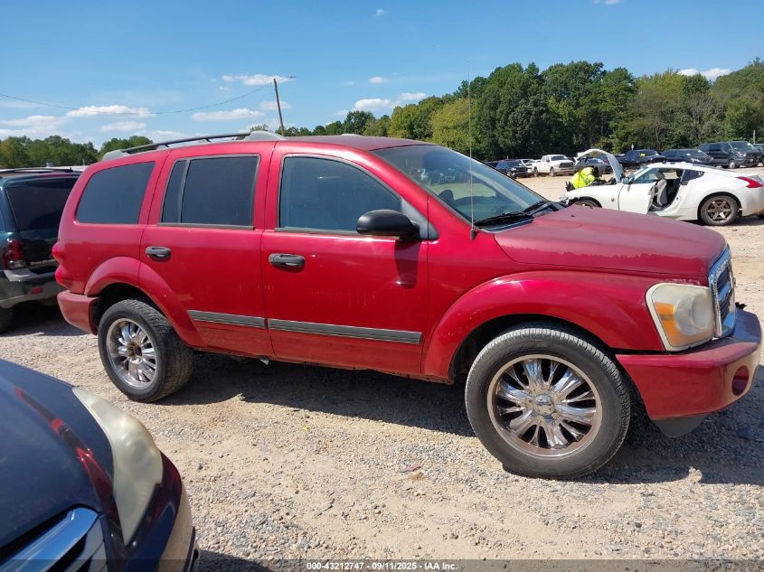 2006 Dodge Durango Slt VIN: 1D4HD48N76F138786 Lot: 43212747