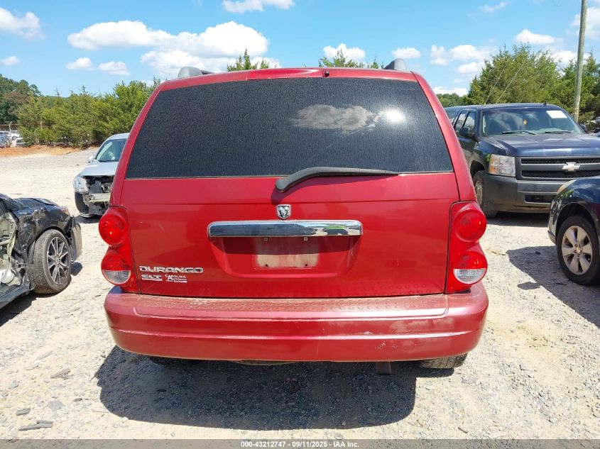 2006 Dodge Durango Slt VIN: 1D4HD48N76F138786 Lot: 43212747