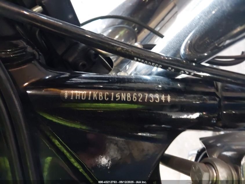 2022 Harley-Davidson Flhx VIN: 1HD1KBC15NB627334 Lot: 43212753