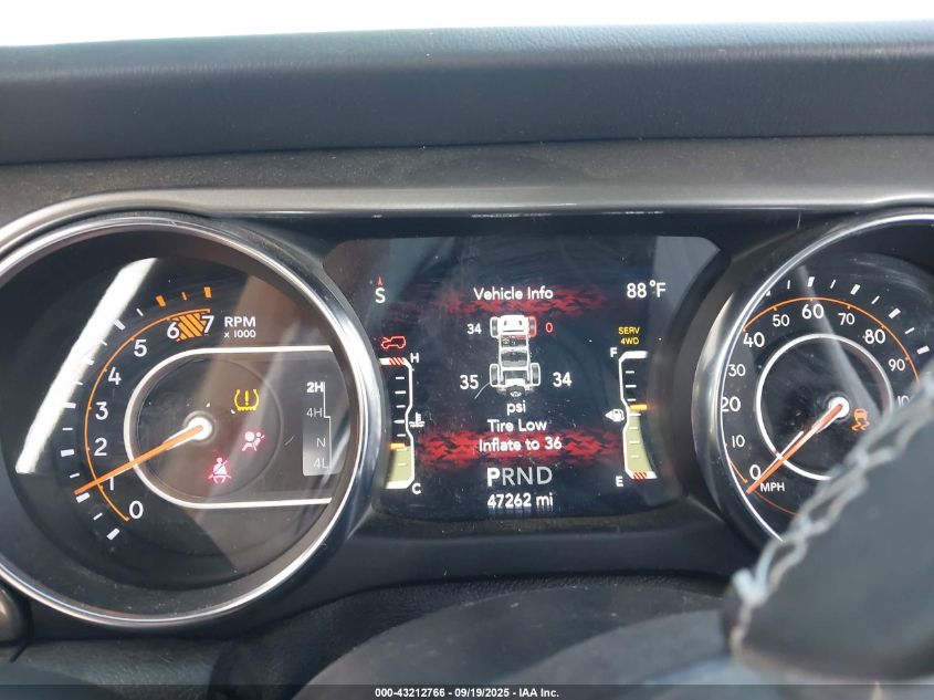 2021 Jeep Wrangler Unlimited Sahara 4X4 VIN: 1C4HJXEN4MW687712 Lot: 43212766