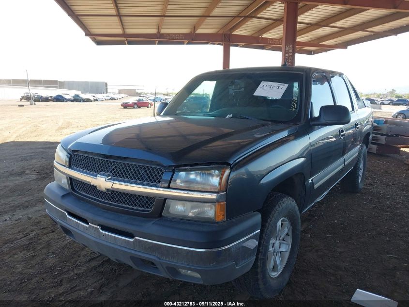 2004 Chevrolet Avalanche 1500 VIN: 3GNEC12T34G236497 Lot: 43212783