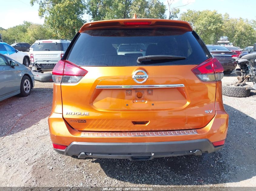 2018 Nissan Rogue Sv VIN: JN8AT2MT6JW487753 Lot: 43212827