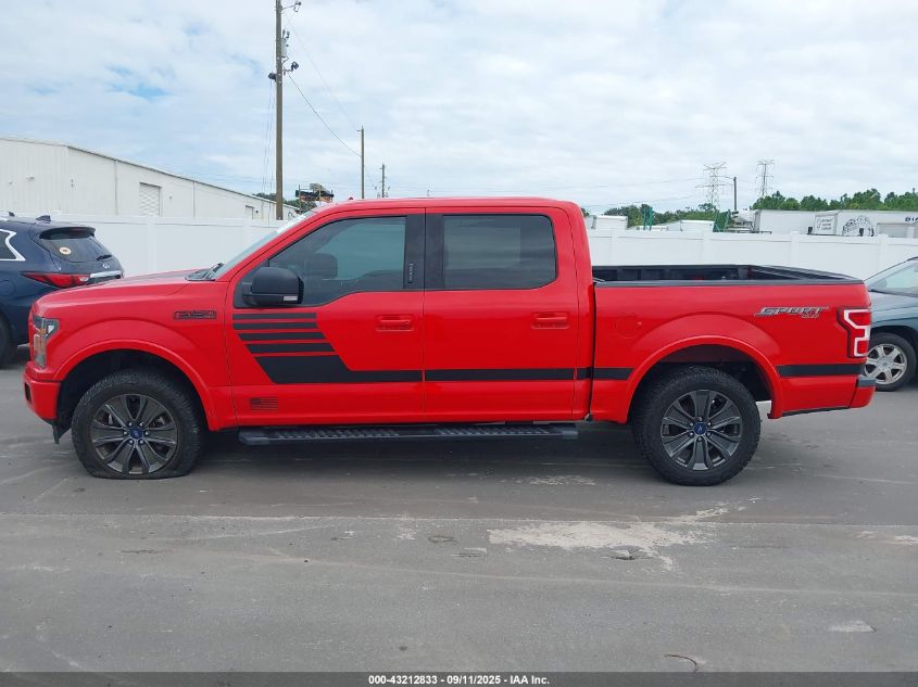 2018 Ford F-150 Xlt VIN: 1FTEW1EP1JFC42181 Lot: 43212833