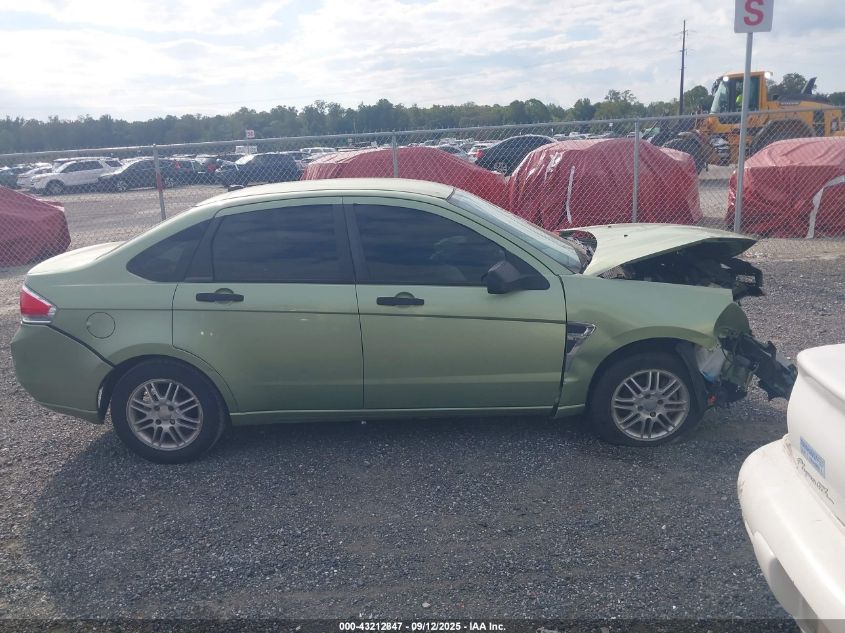 2008 Ford Focus Se/Ses VIN: 1FAHP35N08W113286 Lot: 43212847