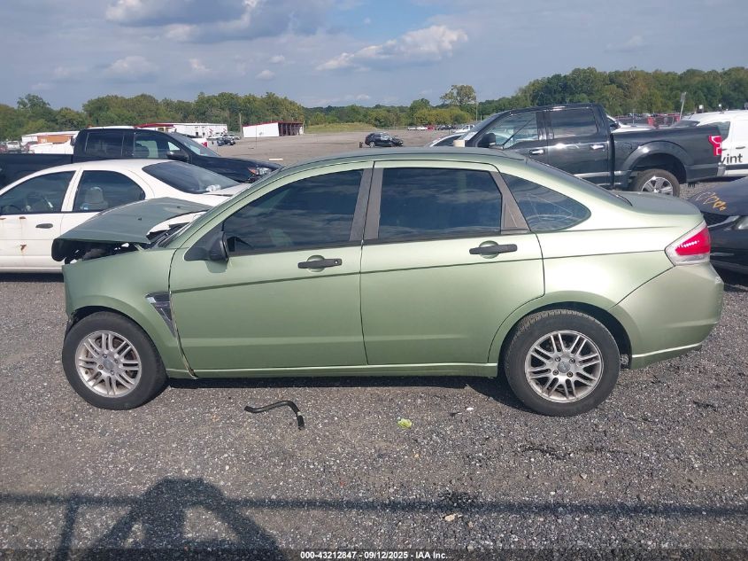 2008 Ford Focus Se/Ses VIN: 1FAHP35N08W113286 Lot: 43212847