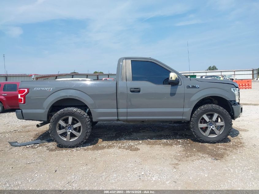 2018 Ford F-150 Xl VIN: 1FTMF1EP3JFC14362 Lot: 43212853