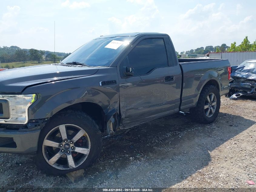 2018 Ford F-150 Xl VIN: 1FTMF1EP3JFC14362 Lot: 43212853