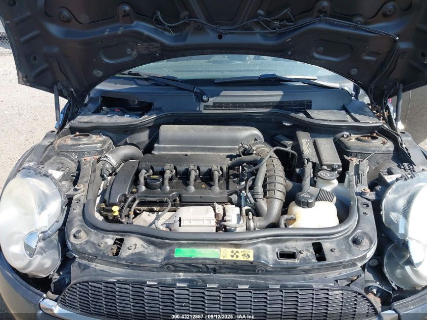 2010 Mini Cooper S VIN: WMWMF7C54ATX43922 Lot: 43212887