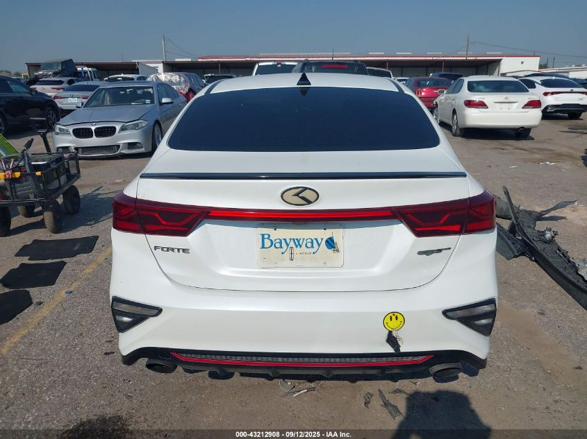2020 Kia Forte Gt VIN: 3KPF44AC6LE259134 Lot: 43212908