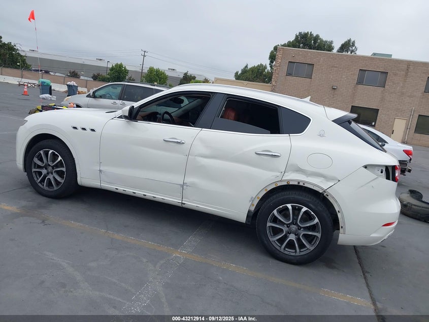 2017 Maserati Levante white other gasoline ZN661XUL1HX207292 photo #4