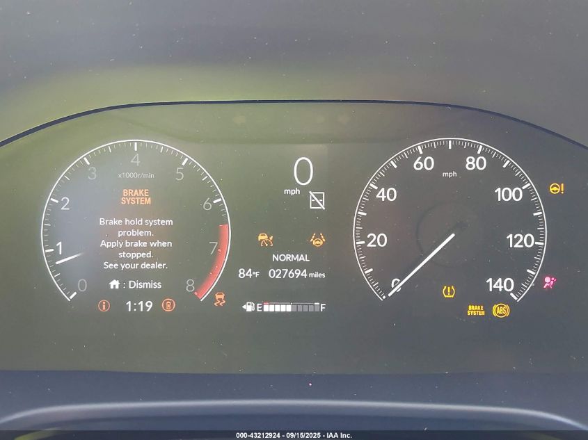 2023 Honda Cr-V Ex-L Awd VIN: 2HKRS4H72PH437442 Lot: 43212924