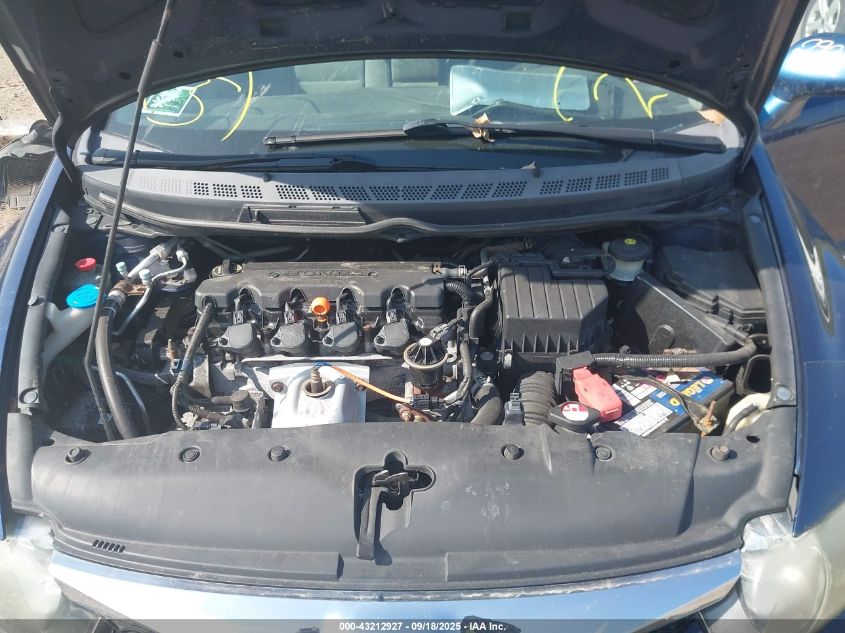 2009 Honda Civic Lx VIN: 19XFA16559E002900 Lot: 43212927