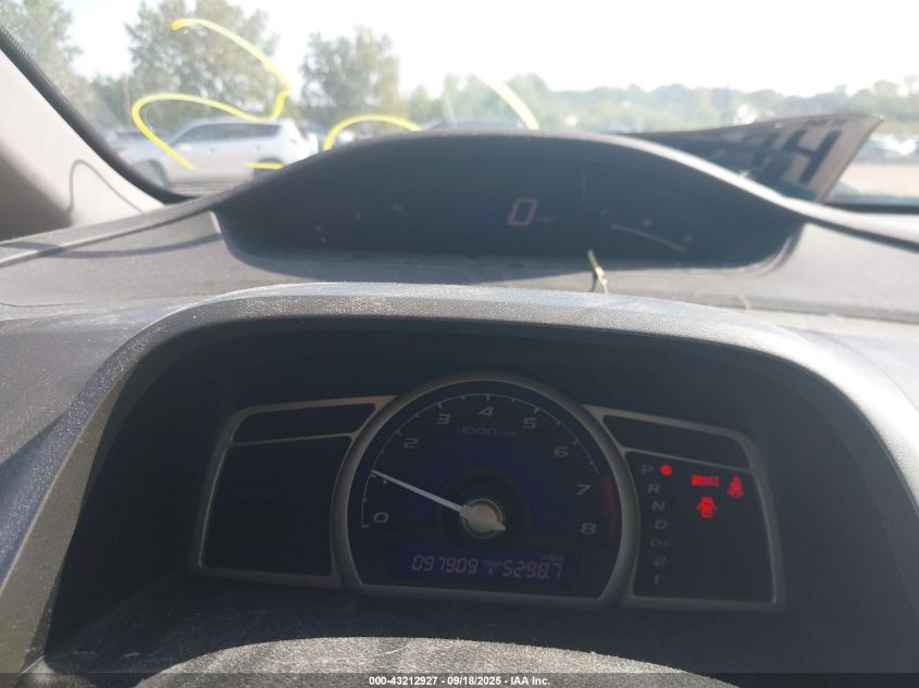 2009 Honda Civic Lx VIN: 19XFA16559E002900 Lot: 43212927