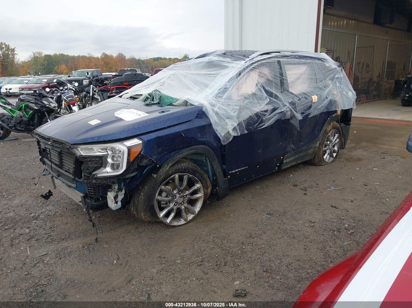 Vin: 3gkalvev2nl271282, lot: 43707428, gmc terrain awd slt 20222