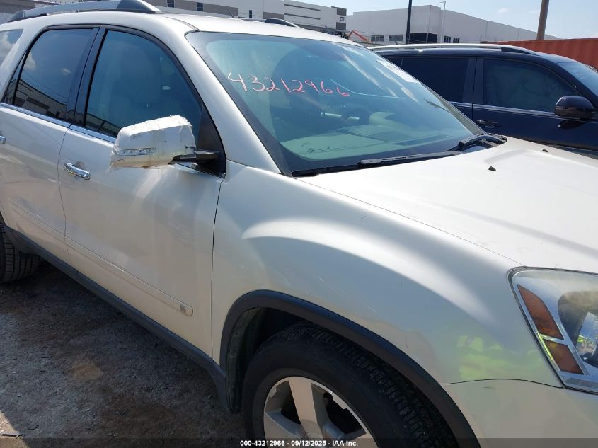 2010 GMC Acadia Slt-1 VIN: 1GKLRMEDIAJ178019 Lot: 43212966