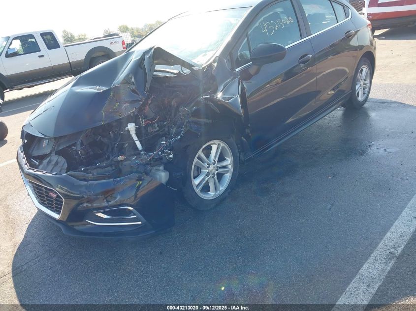 2017 Chevrolet Cruze Lt Manual VIN: 3G1BD6SM6HS508227 Lot: 43213020