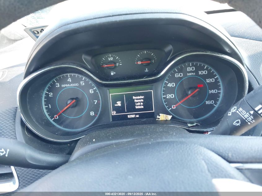 2017 Chevrolet Cruze Lt Manual VIN: 3G1BD6SM6HS508227 Lot: 43213020