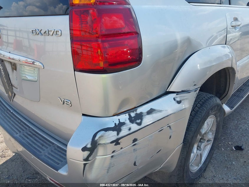 2006 Lexus Gx 470 VIN: JTJBT20X760114446 Lot: 43213037