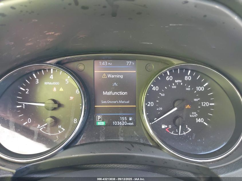 2019 Nissan Rogue S VIN: 5N1AT2MV8KC747484 Lot: 43213038