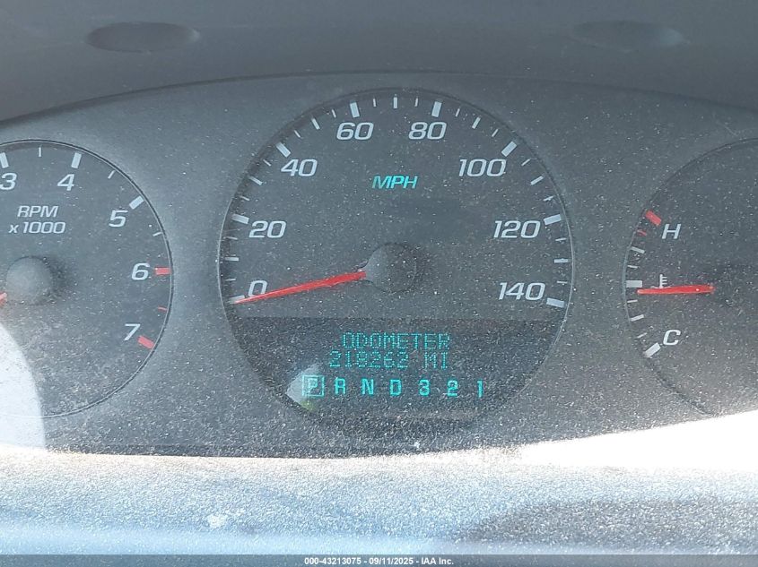 2007 Chevrolet Impala Police VIN: 2G1WS55R579382981 Lot: 43213075