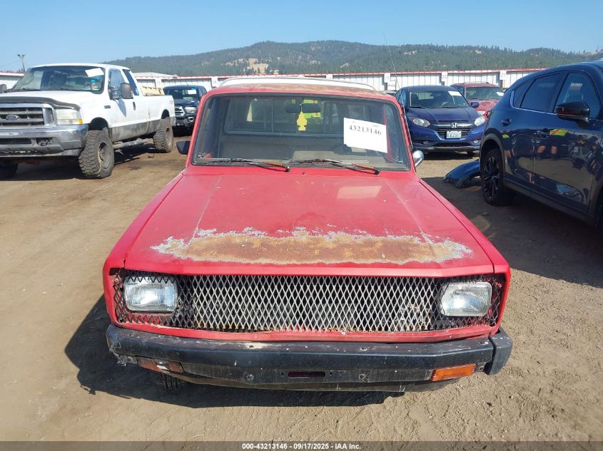 1984 Mazda B2000 Long Bed VIN: JM2UC2216E0843357 Lot: 43213146