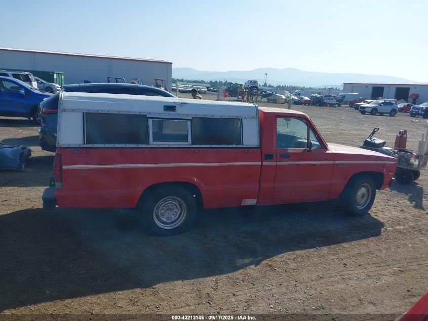 1984 Mazda B2000 Long Bed VIN: JM2UC2216E0843357 Lot: 43213146