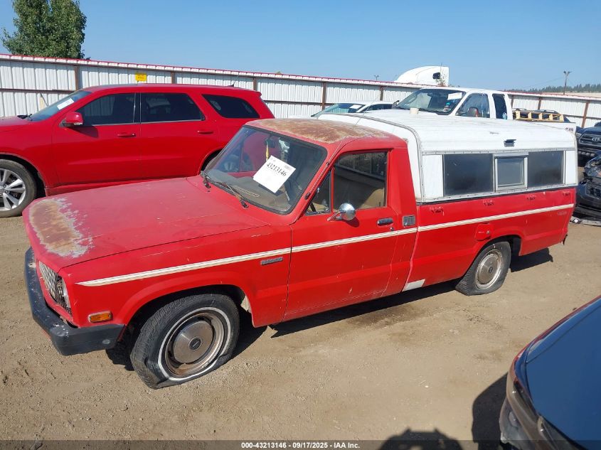 1984 Mazda B2000 Long Bed VIN: JM2UC2216E0843357 Lot: 43213146