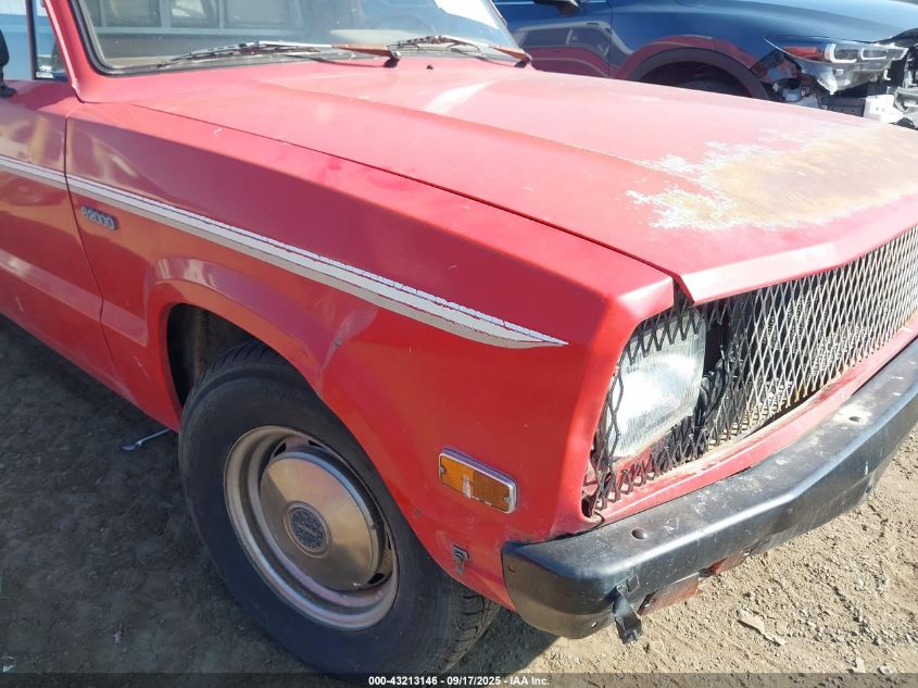 1984 Mazda B2000 Long Bed VIN: JM2UC2216E0843357 Lot: 43213146