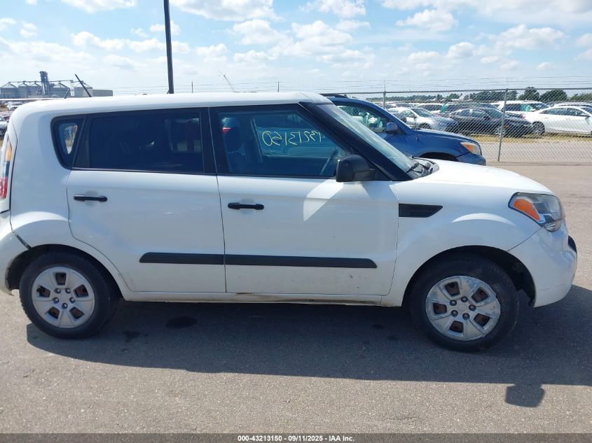 2011 Kia Soul VIN: KNDJT2A14B7304280 Lot: 43213150