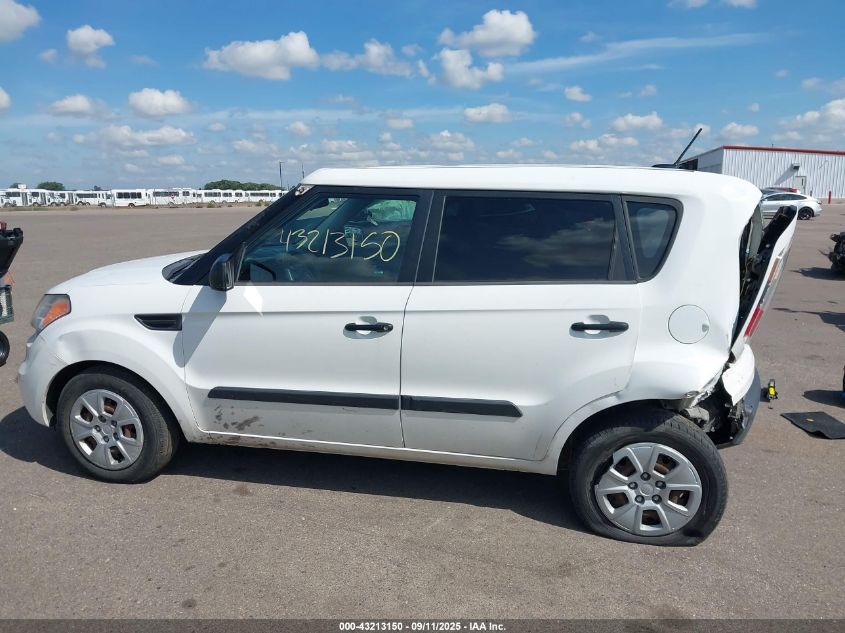 2011 Kia Soul VIN: KNDJT2A14B7304280 Lot: 43213150