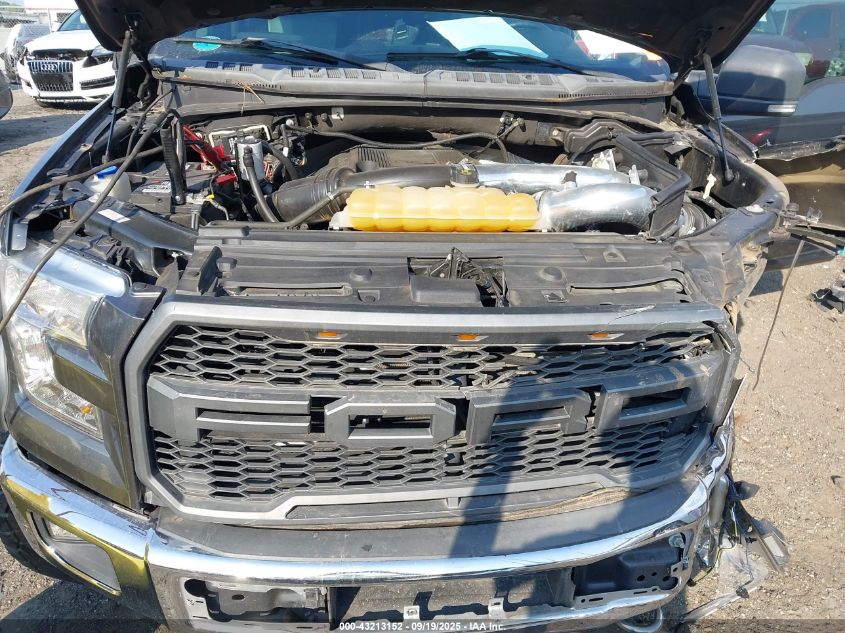 2017 Ford F150 Supercrew VIN: 1FTEW1EG8HFB80840 Lot: 43213152