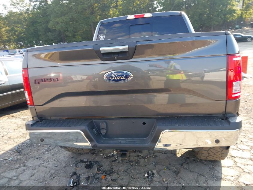 2017 Ford F150 Supercrew VIN: 1FTEW1EG8HFB80840 Lot: 43213152