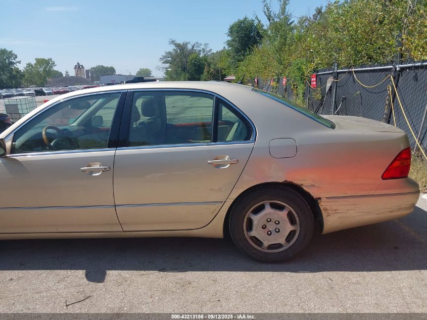 2002 Lexus Ls 430 VIN: JTHBN30F020082300 Lot: 43213156