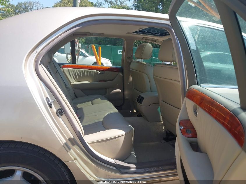 2002 Lexus Ls 430 VIN: JTHBN30F020082300 Lot: 43213156