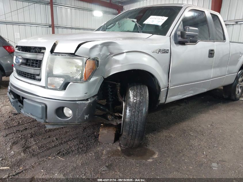 2013 Ford F-150 Stx VIN: 1FTFX1CF9DFA37238 Lot: 43213174