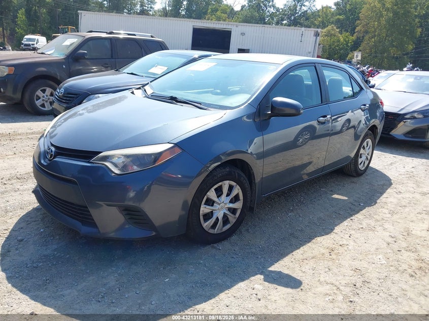 2014 Toyota Corolla L VIN: 2T1BURHE2EC020393 Lot: 43213181