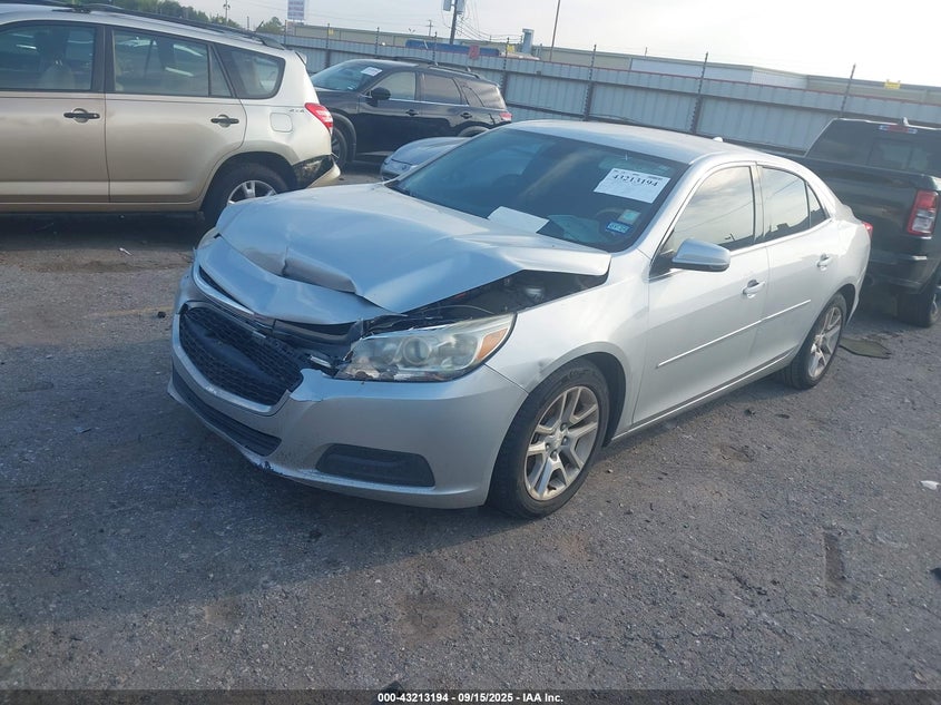 2014 Chevrolet Malibu 1Lt silver sedan gasoline 1G11C5SL7EF257184 photo #3