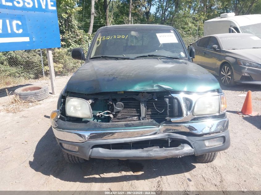 2002 Toyota Tacoma Prerunner V6 VIN: 5TESN92N72Z046001 Lot: 43213221