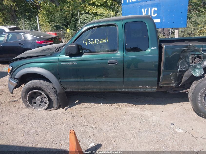 2002 Toyota Tacoma Prerunner V6 VIN: 5TESN92N72Z046001 Lot: 43213221